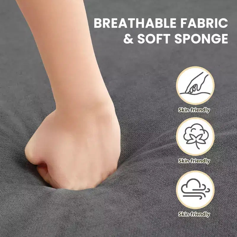 Breathable Soft Fabric Loveseat Sofa for Small Spaces