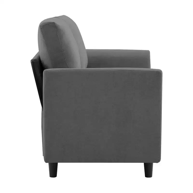 Breathable Soft Fabric Loveseat Sofa for Small Spaces