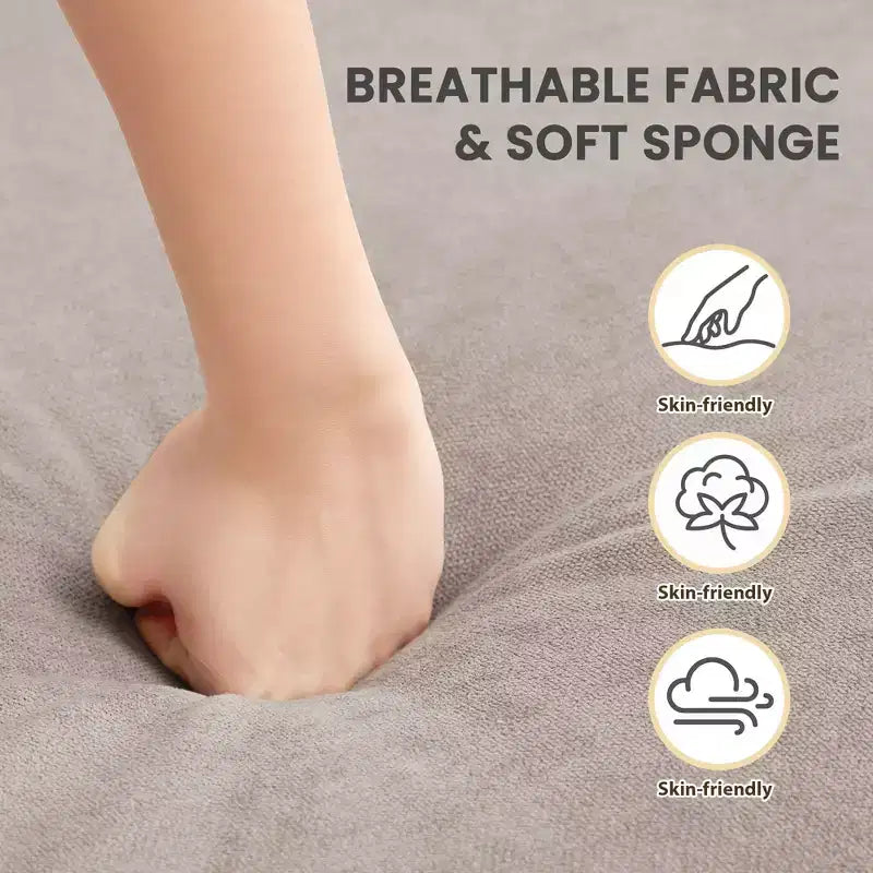 Breathable Soft Fabric Loveseat Sofa for Small Spaces