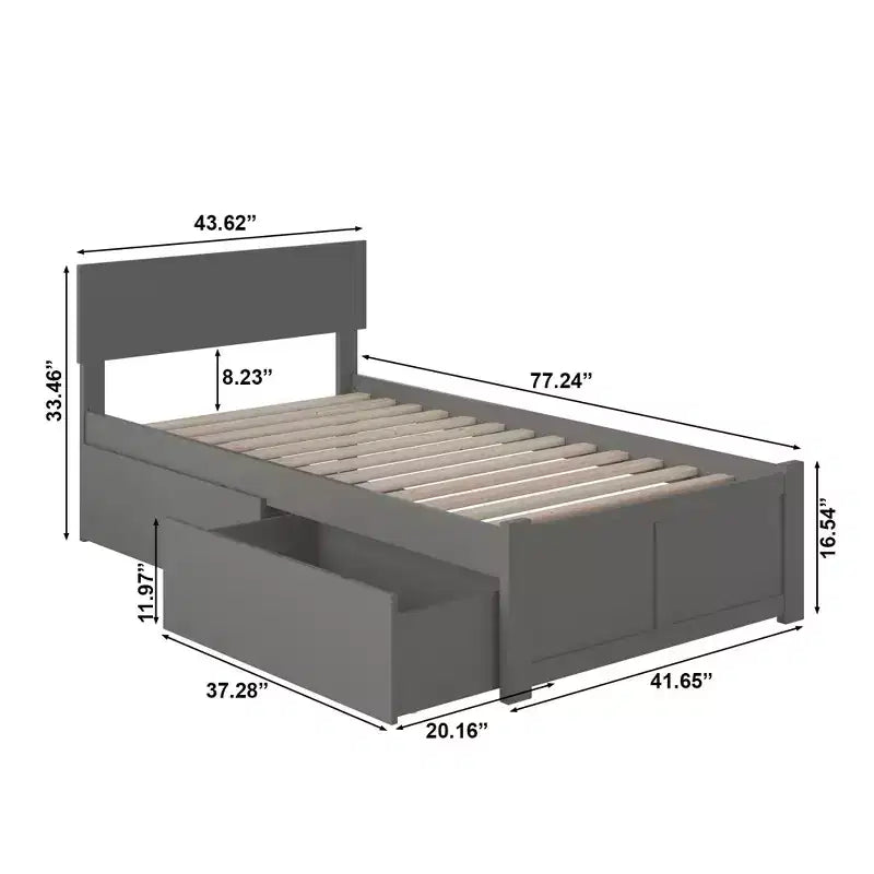 Freestanding Headboard, Adjustable Height