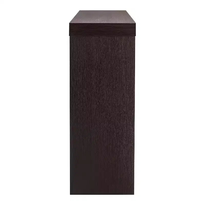 Modern Rectangular Console Table with Geometric Design, 48"